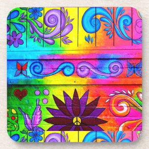 dessous de verre hippies super