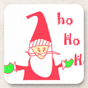 Dessous-de-verre Ho Ho Ho Merry Christmas From Santa.png