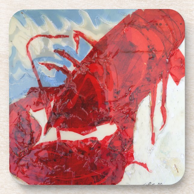 Dessous-de-verre Homard brillant du Maine (Devant)