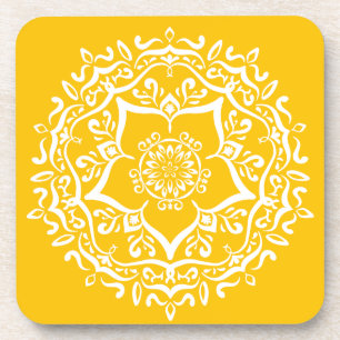 Dessous-de-verre Honey Mandala