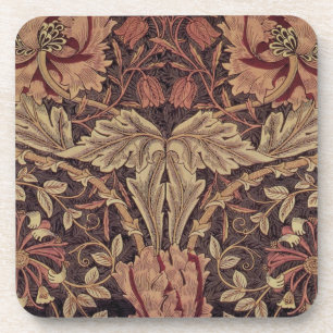Dessous-de-verre Honeysuckie par William Morris, Garden Flowers Art