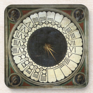 Dessous-de-verre Horloge dans le Duomo par Paolo Uccello