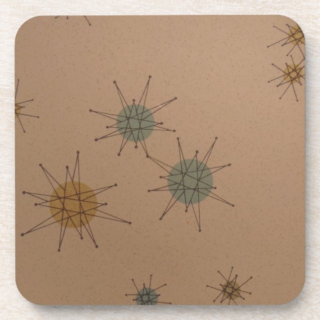 Dessous-de-verre Horloge de Starburst (Devant)