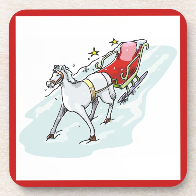 Dessous-de-verre Horse & Carriage (Devant)