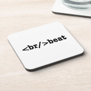 Dessous-de-verre HTML cassant