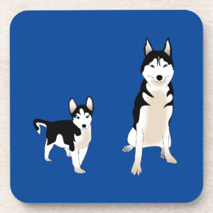 Dessous de verre Husky avec dossier en liège.