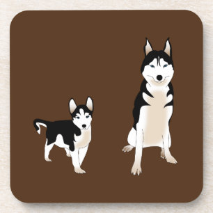 Dessous de verre Husky avec dossier en liège.