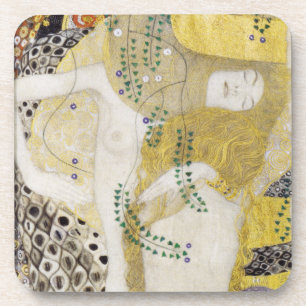 Dessous-de-verre Hydra (alias Serpents d'eau I) de Gustav Klimt