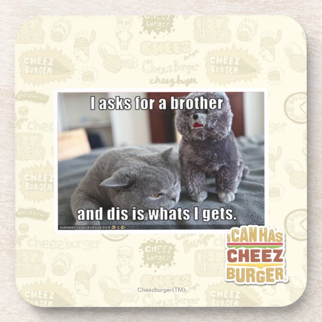 Dessous-de-verre I demande un frère (Devant)