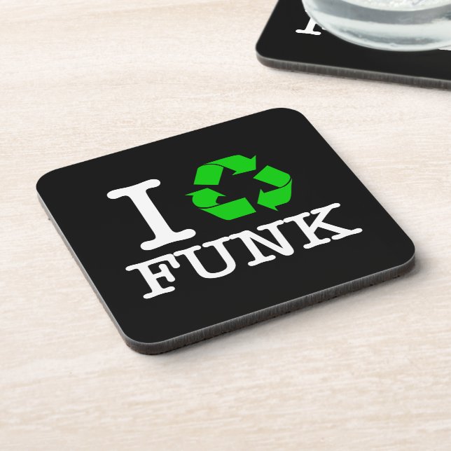 Dessous-de-verre I Recycle Funk (Côté gauche)