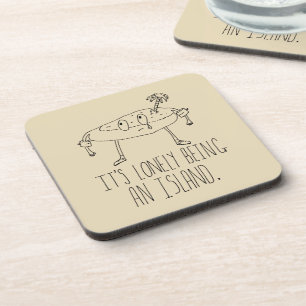 Dessous-de-verre Île de bande dessinée