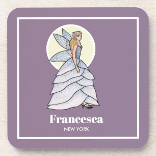 Dessous-de-verre Illustration de la mode de la vilaine princesse Pe