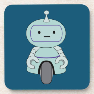 Dessous-de-verre Illustration de robot rétro