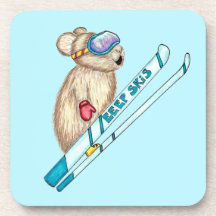 Illustration du skieur Tahoe Pika