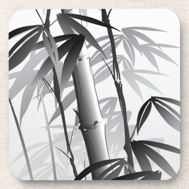 Dessous-de-verre Illustration d'une peinture orientale de style (Devant)