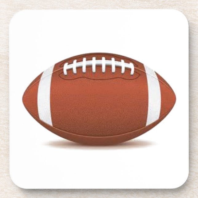DESSOUS-DE-VERRE IMAGE DE FOOTBALL SUR LES ÉLÉMENTS (Devant)