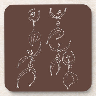 Dessous-de-verre impression de danse interprétative