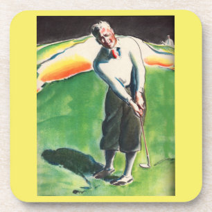 Dessous-de-verre Impression de golf 1934