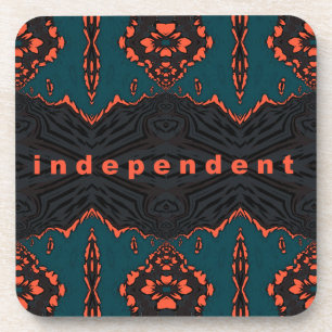 Dessous-de-verre Independent and proud