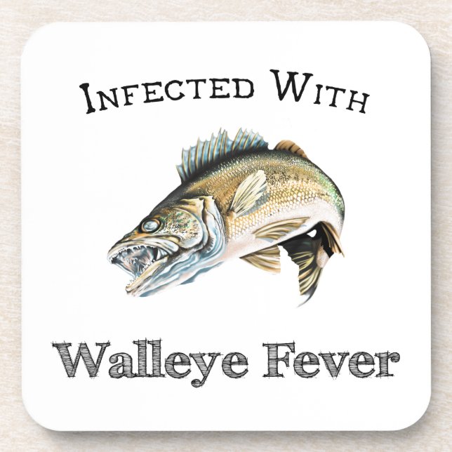 Dessous-de-verre Infecté Par La Fièvre Du Walleye (Devant)