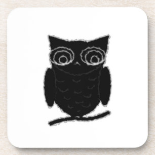 Dessous-de-verre Inkblot Owl