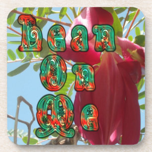 Dessous-de-verre Inspiration Lean On Me Floral Skyward Art Imprimer