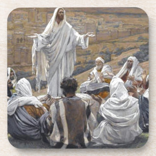 Dessous-de-verre Inspirationnel Jésus Bible Foi Espoir Amour