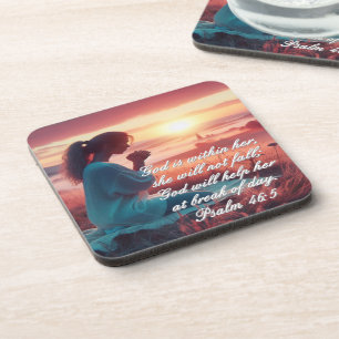 dessous de verre "Inspirer la foi"