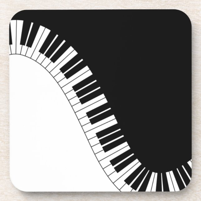 Dessous-de-verre Instruments clavier Aziza (Devant)