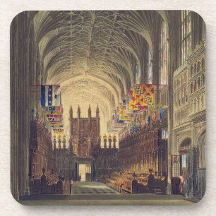 Dessous-de-verre Intérieur de la chapelle de St George, château d