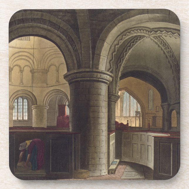 Dessous-de-verre Intérieur de l'église de la tombe sainte, Camb (Devant)