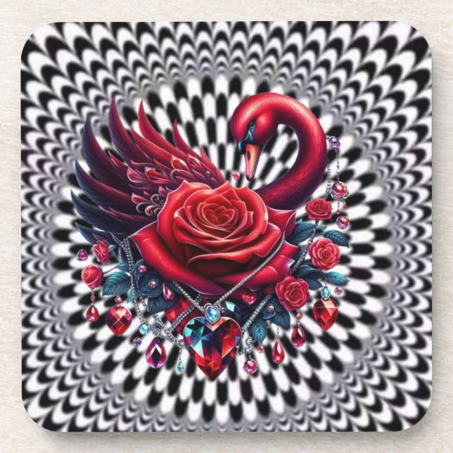 Dessous-de-verre Invitations mariages Papeterie Enregistrer les dat (Devant)