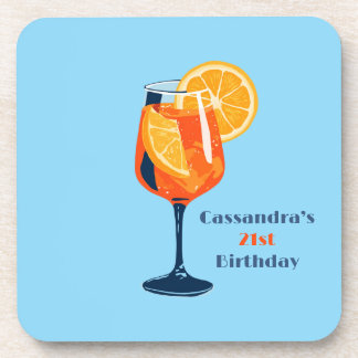 Dessous-de-verre Italian Cocktail Vintage Retro Birthday Custom