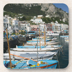 Dessous-de-verre ITALIE, Campanie (Baie de Naples), CAPRI:Marina