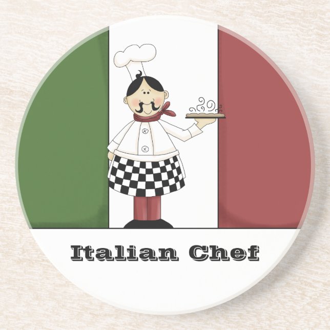Dessous de verre italiens du chef #7 (Devant)
