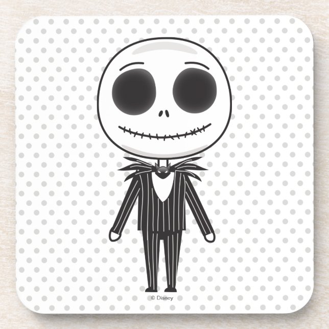 Dessous-de-verre Jack Skellington Emoji (Devant)