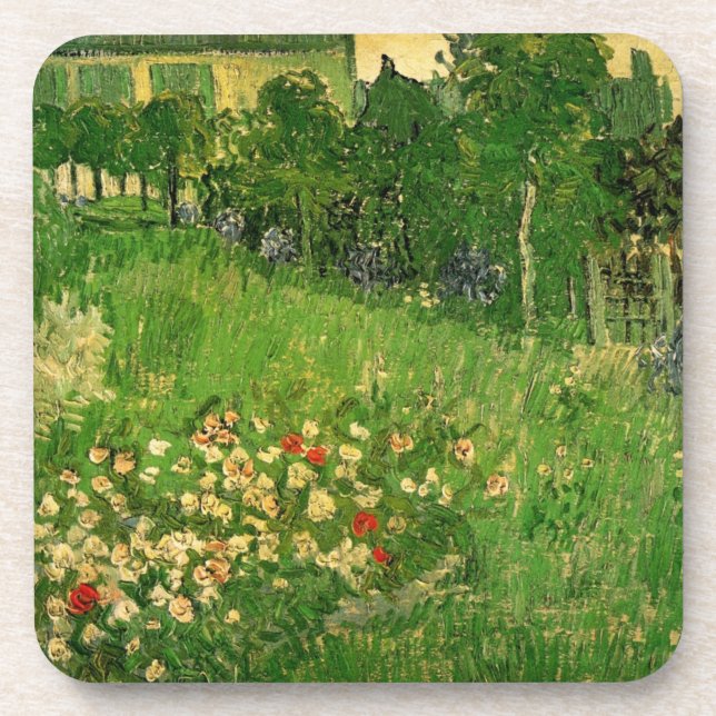 Dessous-de-verre Jardin de Daubigny par Vincent van Gogh, Le Jardin (Devant)