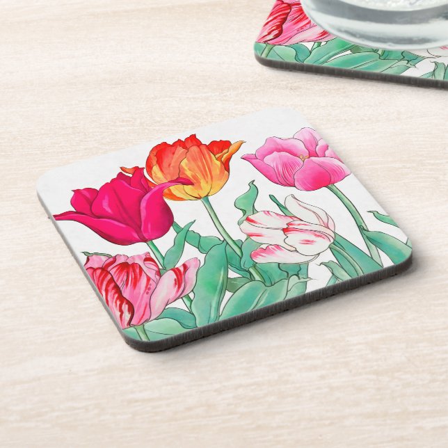 Dessous-de-verre Jardin des Tulipes (Côté gauche)