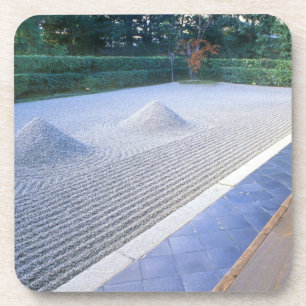 Dessous-de-verre Jardin du temple Daisen-in, Daitokuji, Kyoto, Japo