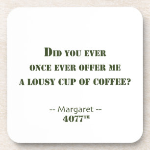 Dessous-de-verre Je ne porterai pas de pistolet