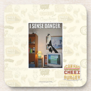Dessous-de-verre Je sens le danger