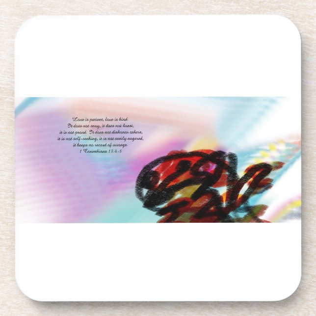 Dessous-de-verre jésus ici (Devant)