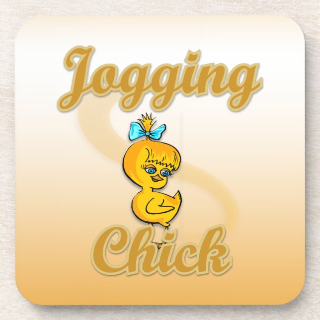 Dessous-de-verre Jogging Chick (Devant)