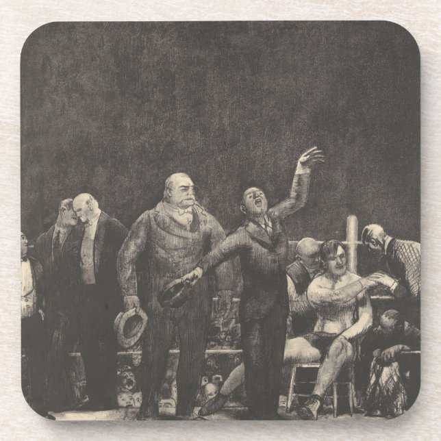 Dessous-de-verre John L. Sullivan - George Bellows (Devant)