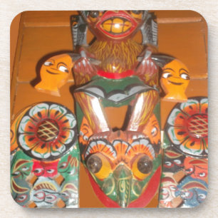 Dessous-de-verre Joli Retro Halloween Bash Hakuna Matata Party Cade