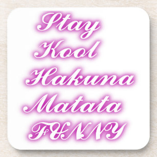 Dessous-de-verre Jouer Cool Hakuna Matata .png