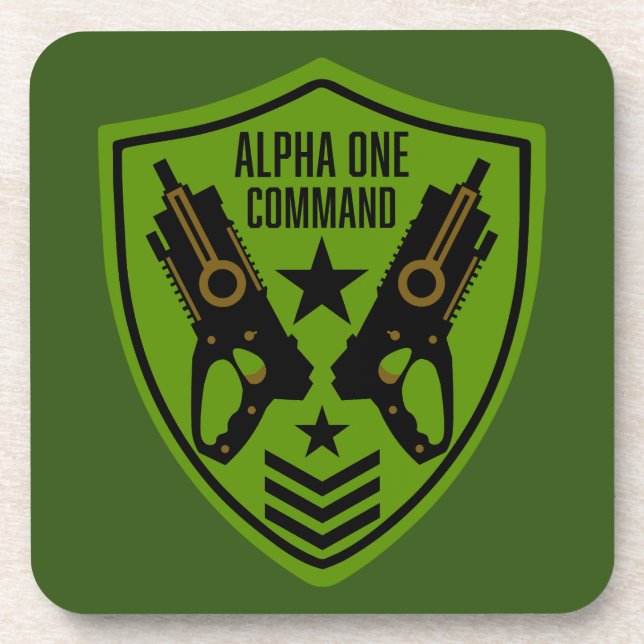 Dessous-de-verre Jouet pour enfants Bataille d'armes à feu (Devant)