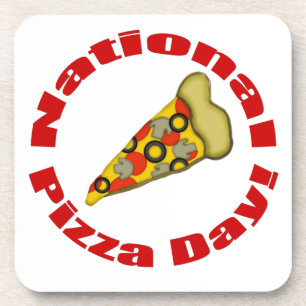 Dessous-de-verre Journée nationale de la pizza !