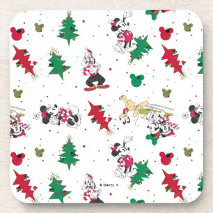 Dessous-de-verre Joyeuses Fêtes Mickey Mouse & Friends Noël