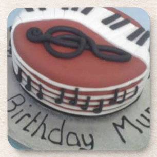 Dessous-de-verre Joyeux gâteau de maman d'anniversaire